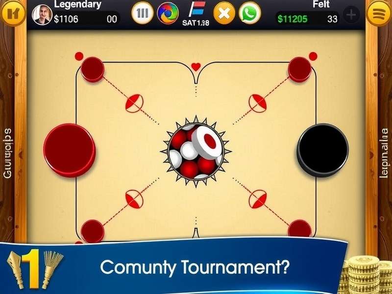 Carrom Legendary Ace community tournament